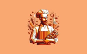 Illustratie van onderwijs in de bakkerijbranche